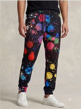 Vintage Fresh Prints of Belair Paint-Splash Jogger Pants